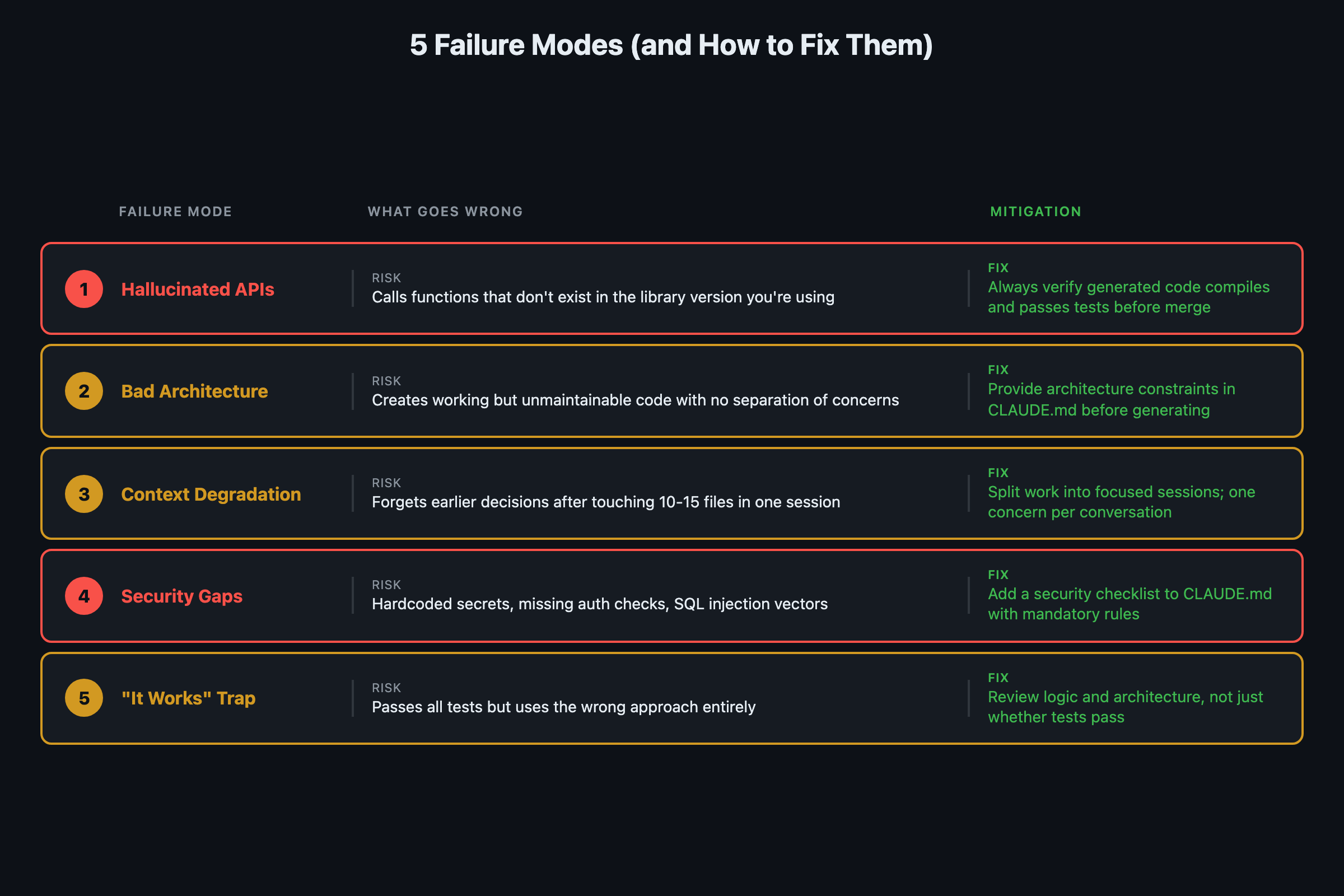 5 Ways Claude Code Will Burn You (And How to Survive)