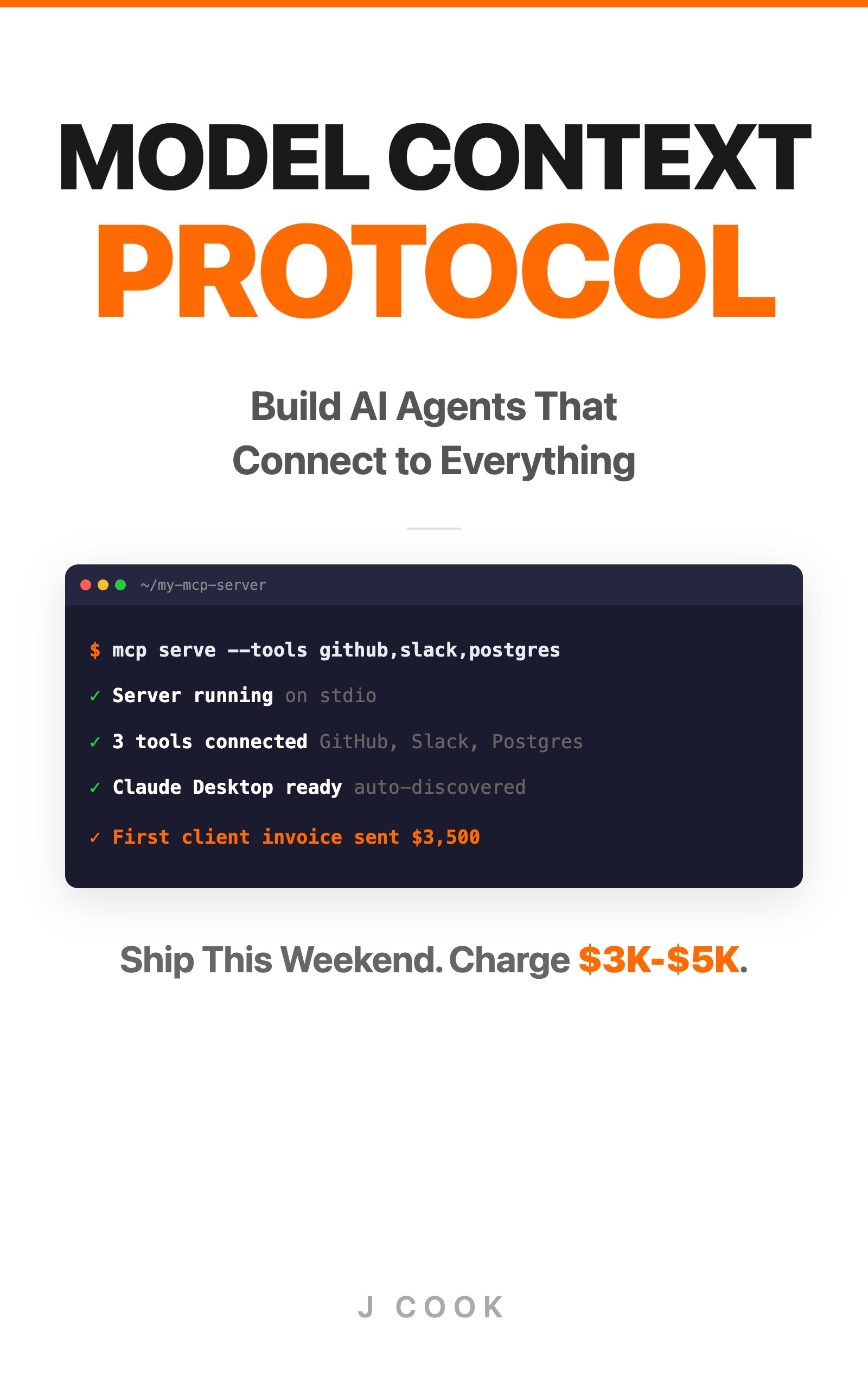 Cover of Model Context Protocol: The Builder's Playbook