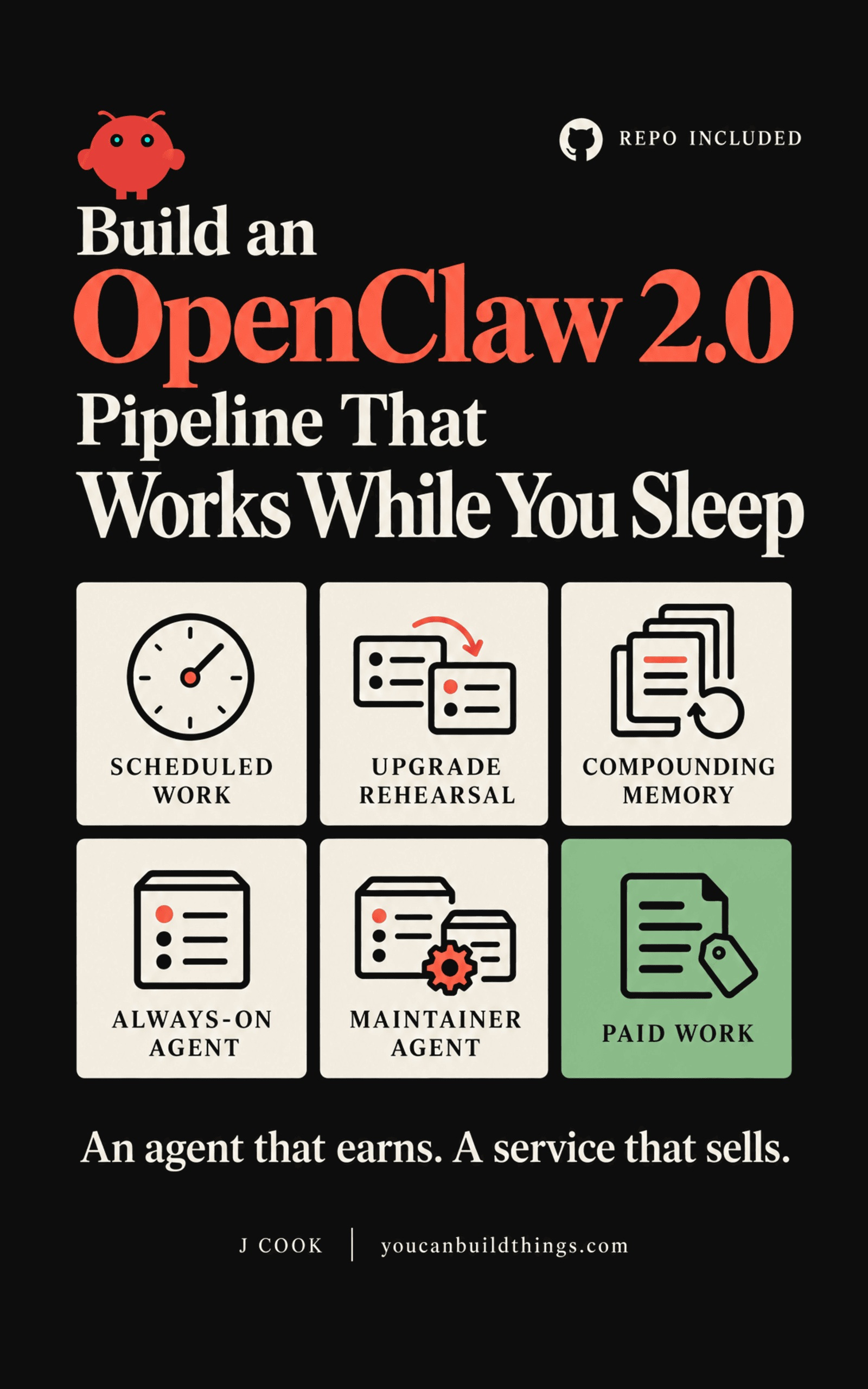 Build an OpenClaw 2.0 Pipeline That Works While You Sleep