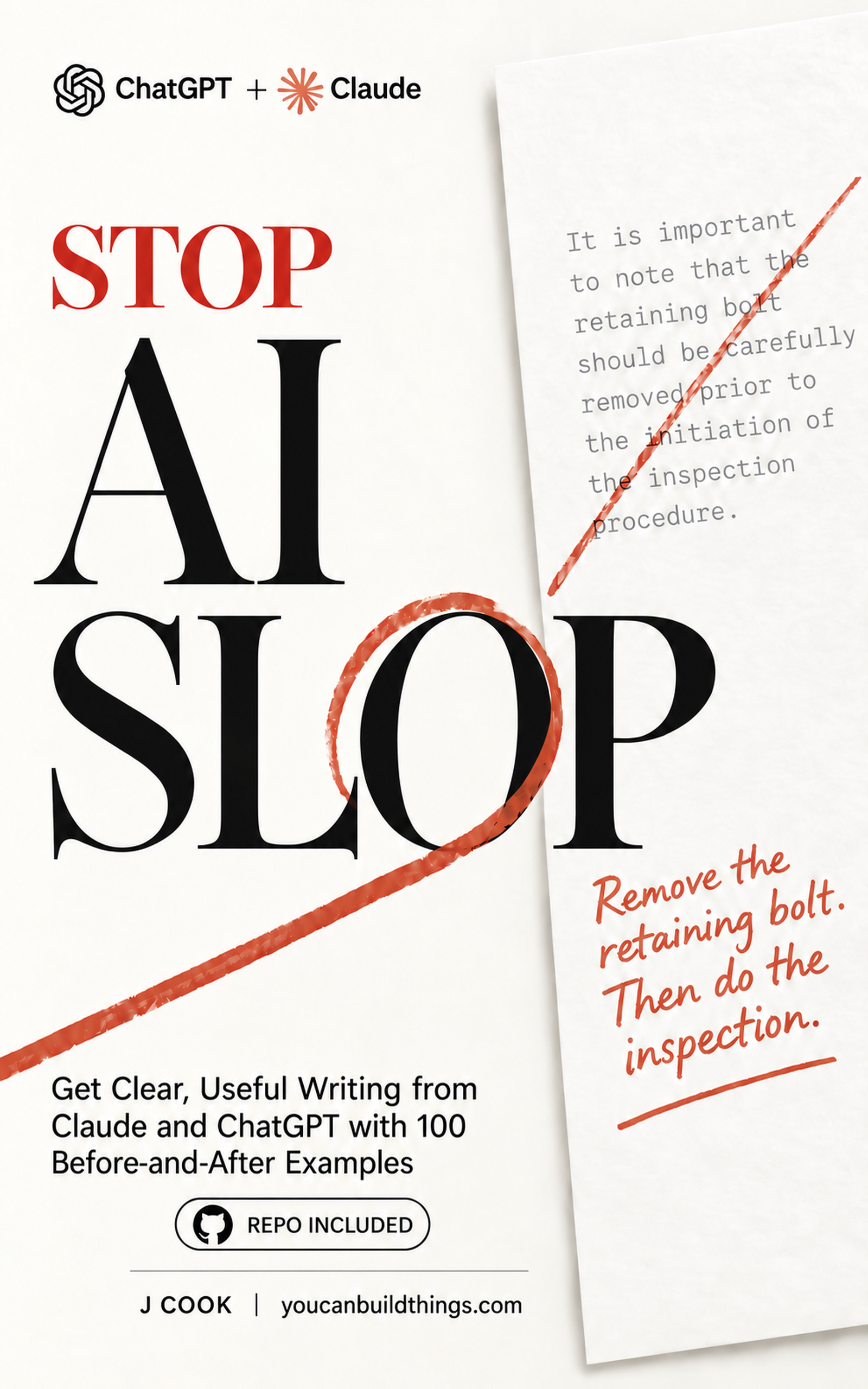 Cover of Stop AI Slop